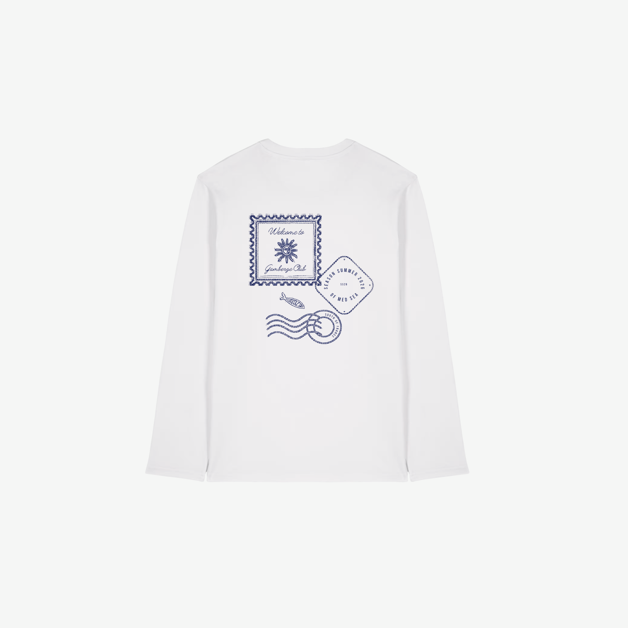 T-SHIRT manches longues "Welcome to Gamberge Club"