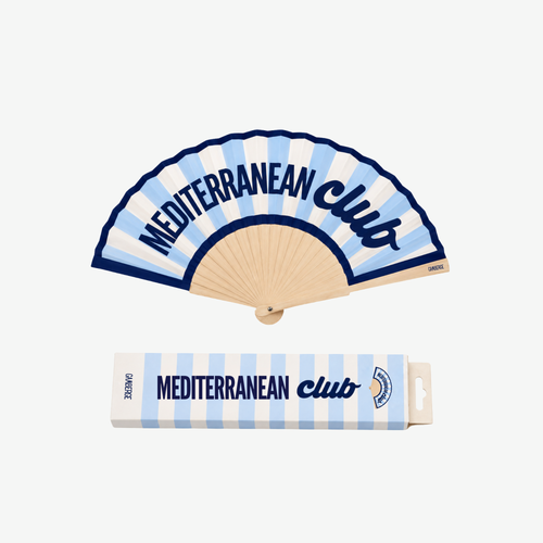 Éventail Mediterranean Club de Gamberge en édition limitée.